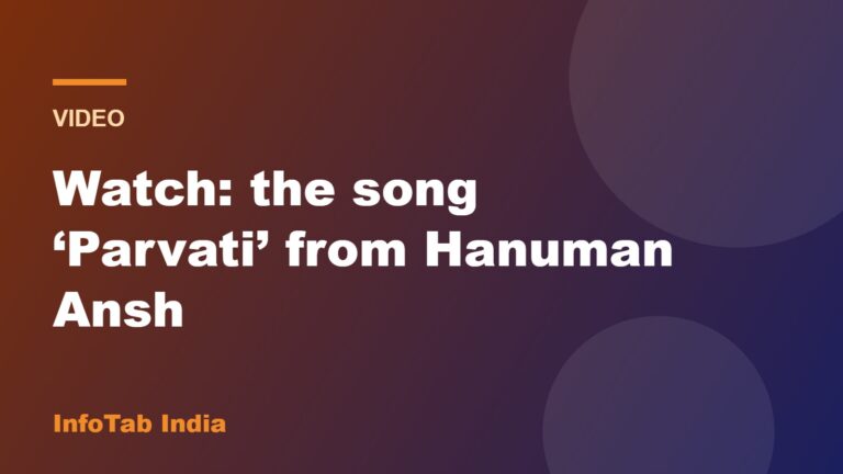 Illustration card: watch the song Parvati from Hanuman Ansh