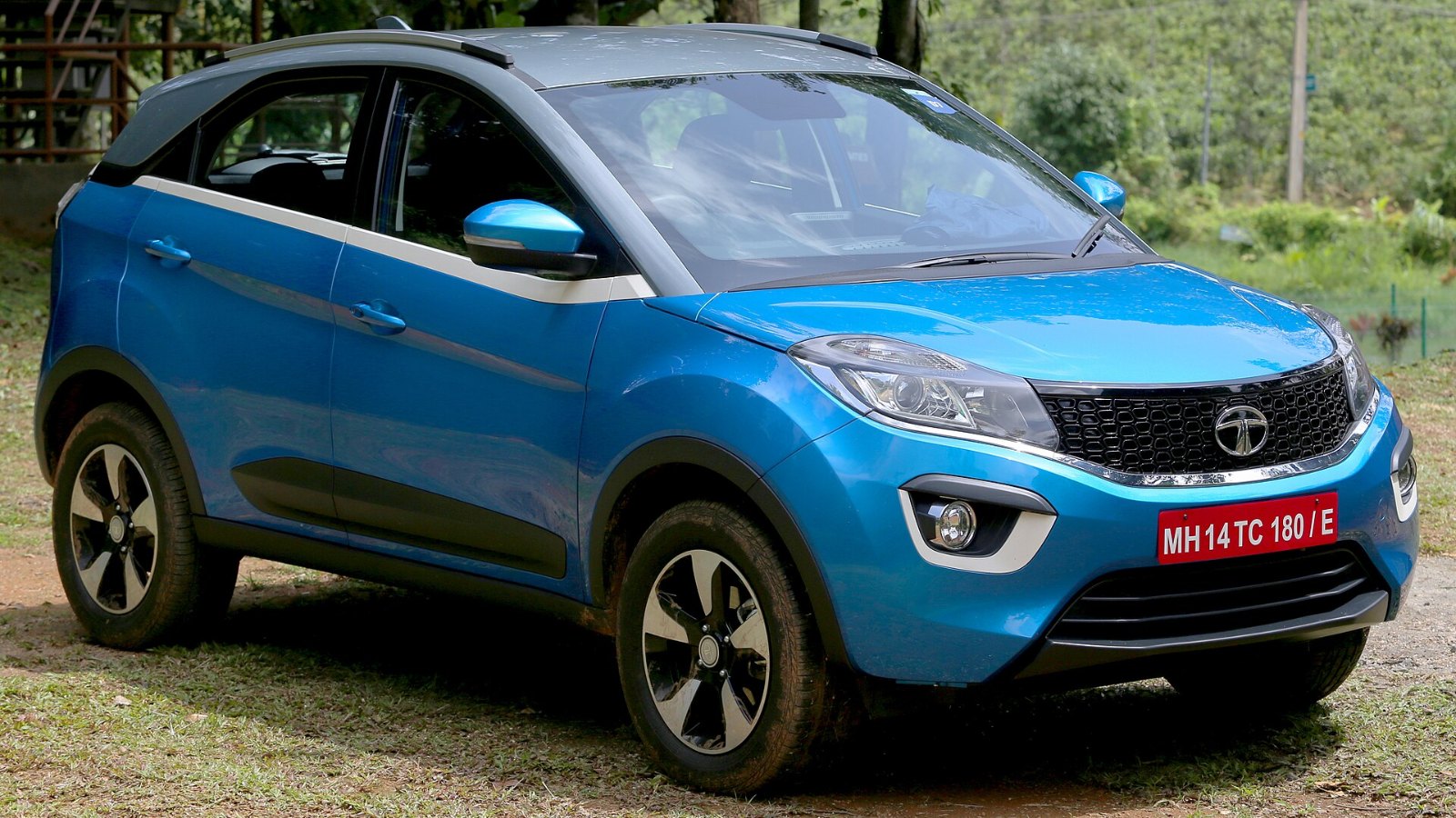 A Tata Nexon compact SUV